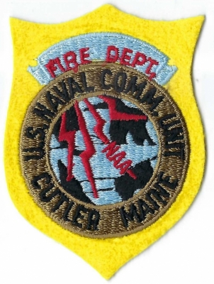 Cutler U.S. Naval Communication Unit Fire Department (ME)
DEFUNCT - Now called the Naval Computer & Telecommunications Station Hampton Roads Detachment Cutler. This facility operates the VLF Transmitter, one of the world's most powerful radio transmitters, communicating to Atlantic Fleet submarines. 
