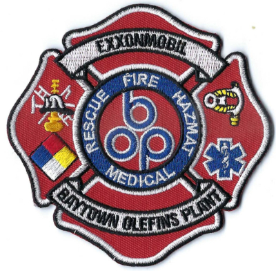 Exxonmobil Baytown Olefins Plant Refinery Fire Department (TX)
The ExxonMobil Baytown Olefins Plant is a massive petrochemical facility in Baytown, Texas, operating as one of the world's largest ethylene production sites. 
