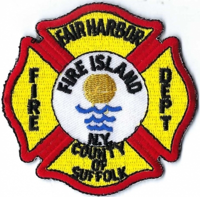 Fair Harbor Fire Department (NY)
Fire Island is the large center island of the outer barrier islands parallel to the South Shore of Long Island.

