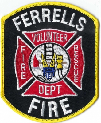 Ferrells Volunteer Fire Department (NC)
Station 13.
