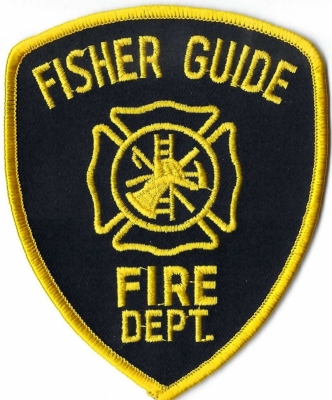 Fisher Guide Fire Department (MI)
"Fisher Guide" refers to Inland Fisher Guide, a division of General Motors that once manufactured automotive body systems and components.  Closed in 1987.
