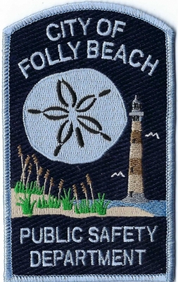 Folly Beach City Department of Public Safety (SC)
The Morris Island Lighthouse, a defunct lighthouse on Morris Island. The 161' lighthouse tower was buiilt in 1876.
