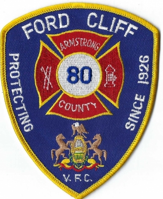 Ford Cliff Volunteer Fire Company (PA)
Population < 500.  Station 80.
