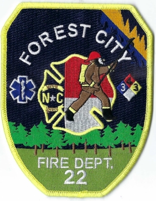 Forest City Fire Department (NC)
Station 22.
