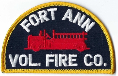 Fort Ann Volunteer Fire Company (NY)
Fort Ann, New York was named after the Battle of Fort Anne, which took place in 1777.  Population < 500.
