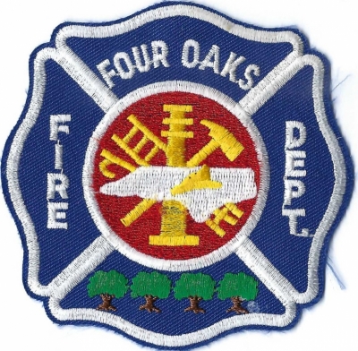 Four Oaks Fire Department (NC)
Four Oaks was founded in 1886 and named for four oak tree sprouts growing from a stump.
