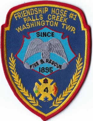 Friendship Hose Company of Falls Creek (PA)
Station 4.
