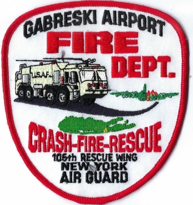 New York ANG 106th Rescue Wing CFR (NY)
MILITARY - New York Air National Guard - Gabreski Airport provides search & rescue, personnel recovery, and disaster relief services.
