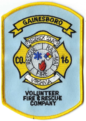Gainesboro Volunteer Fire & Rescue Company (VA)
Company 16,
