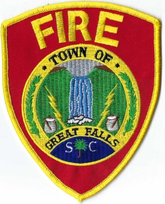 Town of Great Falls Fire Department (SC)
The name of Great Falls came from the nearby waterfalls on the Catawba River — A stretch of 8 miles with a 178-foot drop.

