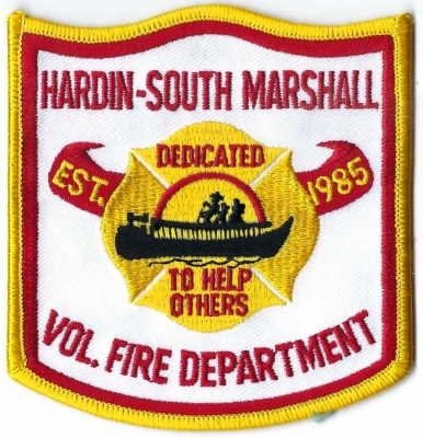 Hardin-South Marshal Volunteer Fire Department (KY)
DEFUNCT - The Hardin-South Marshall Volunteer Fire Department in Kentucky merged with the Aurora-Ross Volunteer Fire Department in 2016 to form the new South Marshall Fire District.

