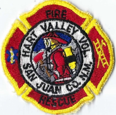 Hart Valley Volunteer Fire Department (NM)
DEFUNCT - Merged w/San Juan County Fire & Rescue.
