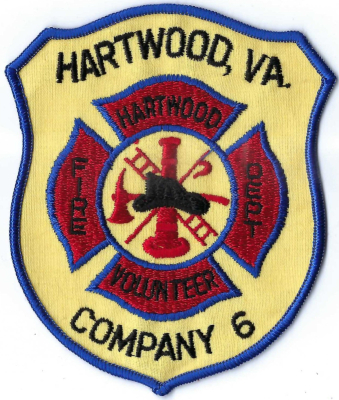 Hartwood Volunteer Fire Department (VA)
Company 6.
