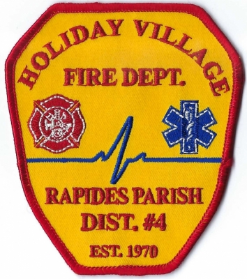Holiday Village Fire Department (LA)
Rapides Parish Fire District #4
