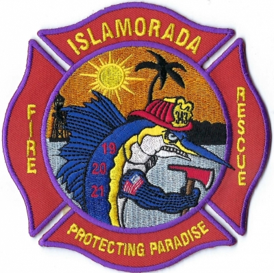 Islamorada Fire Rescue (FL)
Honoring those firefighters lost on 9/11 with 343.
