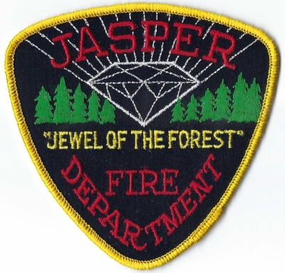 Jasper Fire Department (TX)
Jasper is known as the "Jewel of the Forest" because of its natural beauty, including East Texas Piney Woods and Sam Rayburn Lake. 
