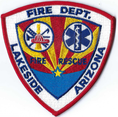 Lakeside Fire Department (AZ)
DEFUNCT - The Lake Side Fire Department, Show Low Fire District merged with the Linden Fire District to form the Timber Mesa Fire and Medical District in 2014. 
