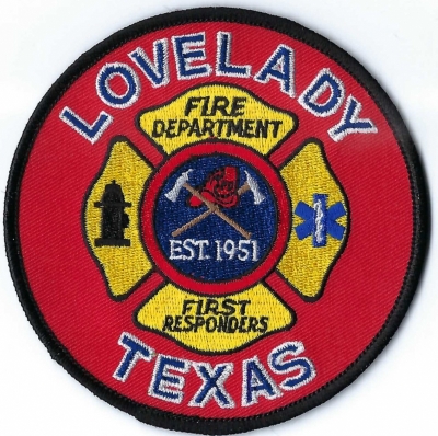 Love Lady Fire Department (TX)
Population < 2,000.
