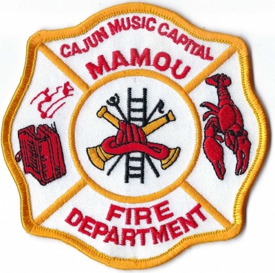 Mamou Fire Department (LA)
Mamou is a small city and billed as the "Cajun Music Capital of the World,".  It is featured in many Cajun song titles like "'Tit Galop Pour Mamou," "Valse de Grand Mamou," etc.
