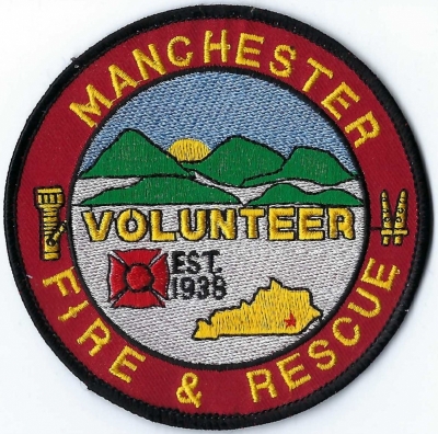 Manchester Volunteer Fire & Rescue (KY)
Home to three distinct river systems: the Goose Creek River, the Red Bird River, and the South Fork River.  Population < 2,000.
