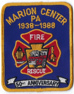 Marion Center Fire Rescue (PA)
Population < 500.
