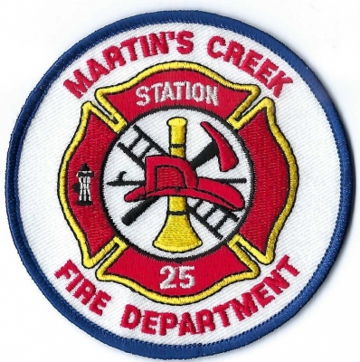 Martin's Creek Fire Department (NC)
Station 25.
