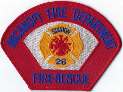 Micanopy Fire Department (FL)
DEFUNCT - Merged w/Alachua County Fire Department.
