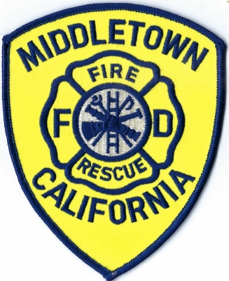 Middletown Fire District (CA)
DEFUNCT - The Middletown Fire Protection District was formed in 1925.  In 1987, the district was renamed as the South Lake County Fire Protection District.

