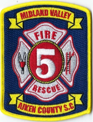 Midland Valley Fire Department (SC)
Population < 2,000.  Station 5.
