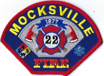 Mocksville Fire Department (NC)
Station 22.
