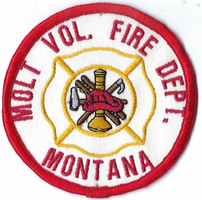 Molt Volunteer Fire Department (MT)
Population ,2,000.
