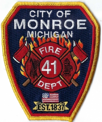 Monroe City Fire Department (MI)
Station 41.
