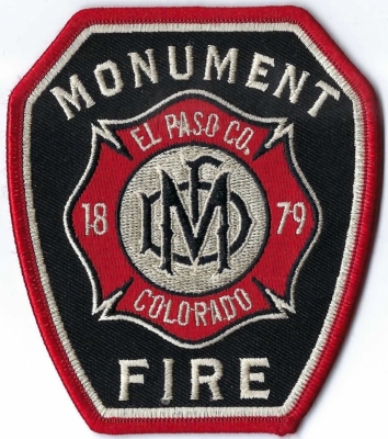 Monument Fire District (CO)
The town of Monument, Colorado was named after Monument Rock, a large white rock formation at the base of Mount Herman.

