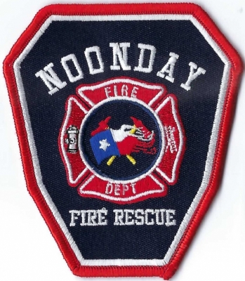 Noonday Fire Department (TX)
The small town of Noonday, Texas was named after a community meeting at the Baptist church at high noon in 1876.
