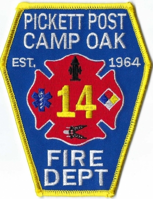 Pickett Post Camp Oak Fire Department (SC)
Fort Pickett's namesake is Major Gen. George E. Pickett, best remembered for a failed Confederate assault at Gettysburg.
