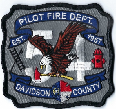 Pilot Fire Department (NC)
Pilot Fire Department is located in Davidson County. There are 2 Pilot Fire Departments in North Carolina.  Established 1957.  
