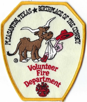 Pleasanton Volunteer Fire Department (TX)
Pleasanton is known as the "Birthplace of the Cowboy" because of its 19th century cowboy population and role in the cattle industry.
