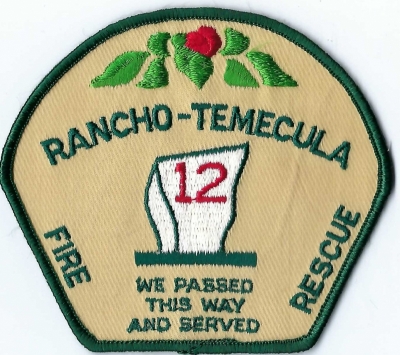 Riverside County Station #12 - Rancho - Temecula (CA)
DEFUNCT - Rancho/Temecula Fire Rescue
