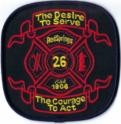 Red Springs Fire Department (NC)
Station 26.,
