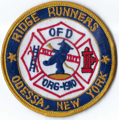 Odessa Fire Department (NY)
The Odessa Fire Department earned the nickname "Ridge Runner" for their ability to navigate difficult, high-altitude wooded terrain with specialized equipment. The nickname originated from their in-house built, rugged brush trucks.
