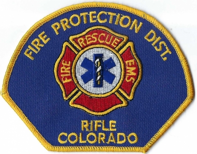 Rifle Fire District (CO)
DEFUNCT - The Rifle Fire Protection District merged with the Burning Mountains Fire Protection District in 2012 to form the Colorado River Fire Rescue.
