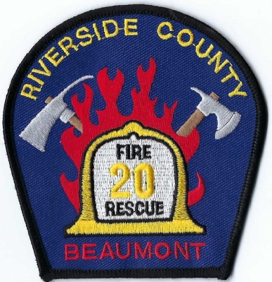 Riverside County Station #20 - Beaumont (CA)
DEFUNCT - Beaumont Fire Rescue
