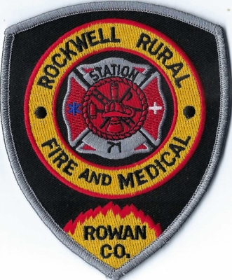 Rockwell Rural Fire and Medical 
Station 71.
