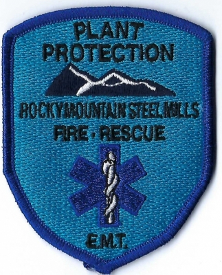 Rocky Mountain Steel Mills Fire Department (CO)
DEFUNCT - In 2007, Rocky Mountain Steel Mills, along with the rest of Oregon Steel's holdings, were acquired by EVRAZ Group, a Russian steel corporation.
