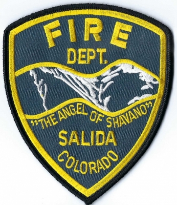 Salida Fire Department (CO)
Angel of Shavano is a snow formation in the image of an angel that emerges on the east face of the mountain during snow melt each spring.
