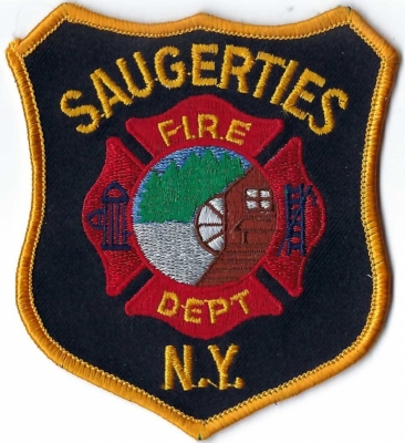 Saugerties Fire Department (NY)
The Glenerie mills were a series of industrial mills located at Glenerie Falls in Ulster County. The mills are now in ruins. 
