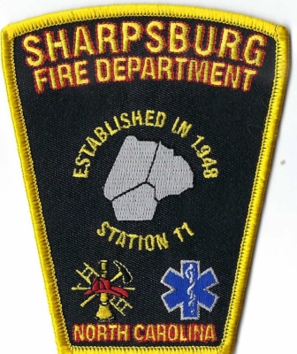 Sharpsburg Fire Department (NC)
Population < 2,000.  Station 11.
