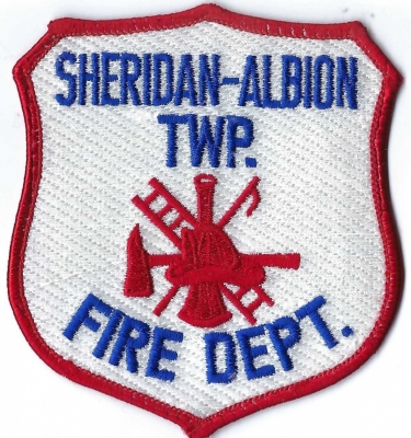 Sheridan-Albion Twp. Fire Department (MI)
In 1994, Sheridan and Albion Townships dissolved their joint fire department, and Sheridan Township formed its own separate fire department.
