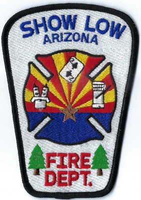 Show Low Fire Department (AZ)
DEFUNCT - The Show Low Fire District merged with the Lakeside and Linden Fire Districts to form the Timber Mesa Fire and Medical District in 2014. 
