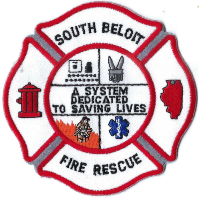 South Beloit Fire Rescue (IL)
DEFUNCT - The South Beloit Fire Department officially merged its firefighting and EMS services with the Town of Beloit (Wisconsin) effective July 2024.
